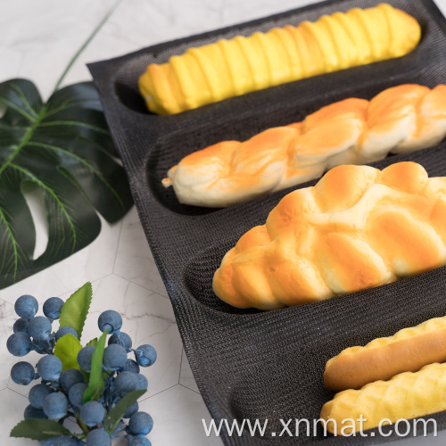 No-stick Square Perforated Form Bread Silicon Cake Moulds